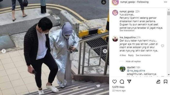 Penampilan baru Syahrini jadi sorotan
 