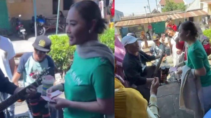 Inul Daratista makan bakso Malang beri uang banyak ke pengamen banjir pujian