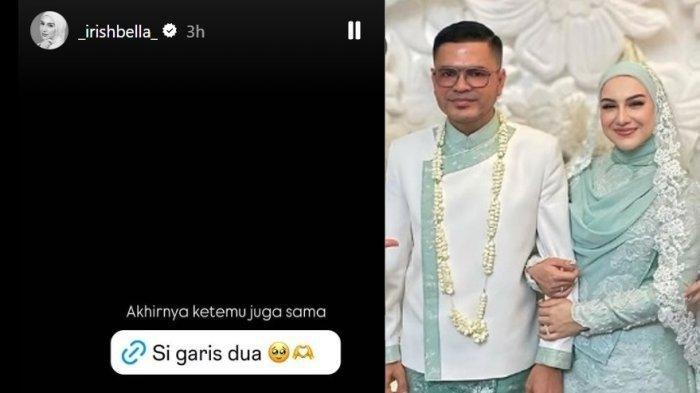 Irish Bella Pamer 'Si Garis Dua' Seminggu Setelah Resmi Menjadi Istri Haldy Sabri, Punya Momongan?