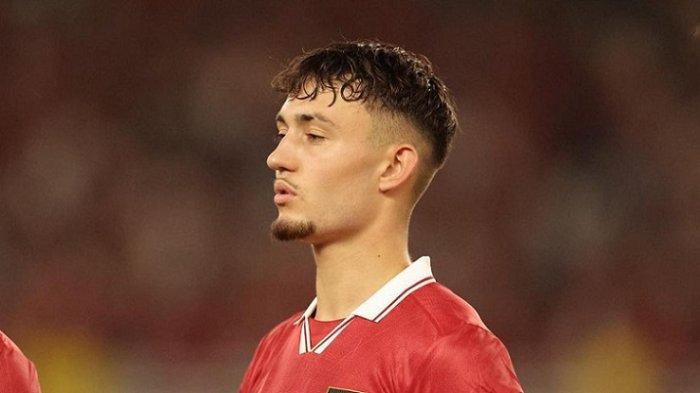 Ivar Jenner saat debut bersama Timnas Indonesia dalam agenda FIFA Matchday bulan Juni 2023.