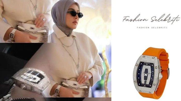 Jam tangan mewah yang dipakai Syahrini seharga rumah
