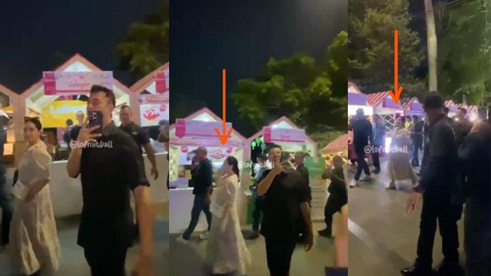 Jarak antara Nagita Slavina dengan penggemar