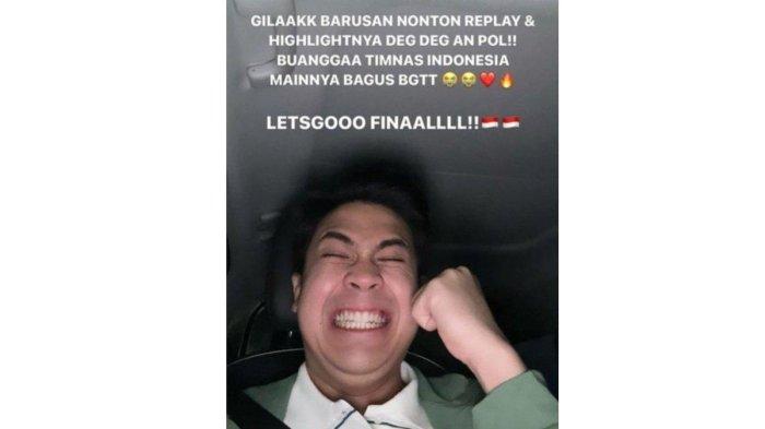 Jerome Polin dihujat efek Timnas Indonesia U23 kalah