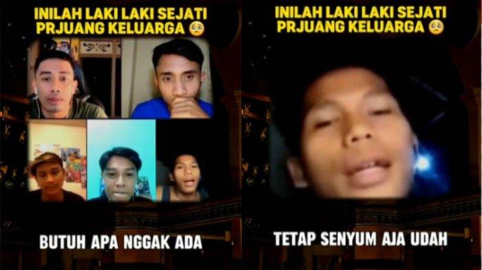 Juanda Sitorus hanya ingin orangtuanya tetap senyum (TikTok @curahanhatiku8982)