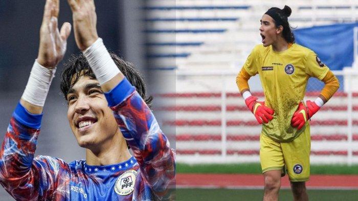 Julian Schwarzer Garcia, kiper Timnas Filipina yang dikabarkan direkrut Arema FC.