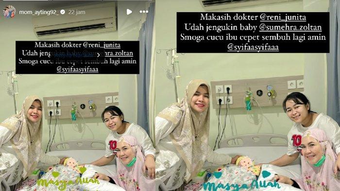 Kabar Duka Keponakan Ayu Ting Ting Meninggal Dunia, Masih Bayi Baru Usia 1,5 Bulan