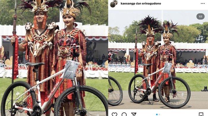 Kaesang Pangarep dapat sepeda dari Presiden Jokowi