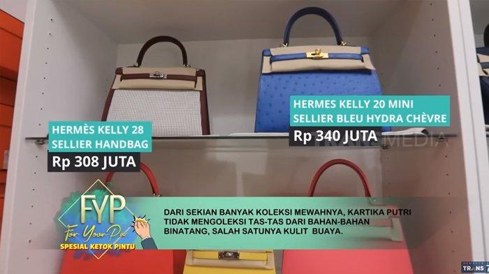 Kartika Putri Pamer Koleksi Tas Branded