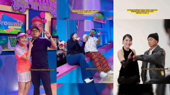 Keakraban Ayu Ting Ting dan Wendy Cagur
 