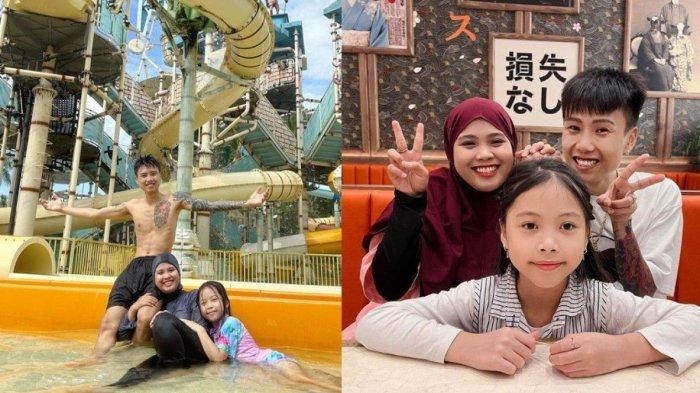 Kedekatan Vidhia, gadis Madiun dengan anak tirinya