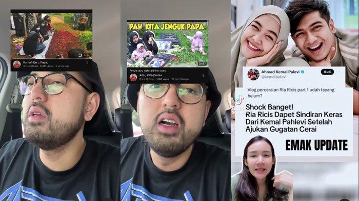 Kemal Pahlevi menanggapi cuitannya vlog perceraian Ria Ricis 1