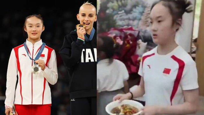 Kesederhanaan Atlet Menang Medali Perak di Olimpiade Paris 2024, Pulang ke Rumah Langsung Jualan Mie