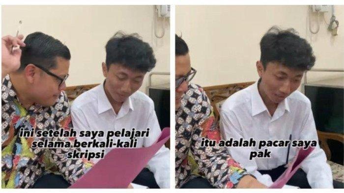 Ketahuan ada nama pacar di dalam skripsinya, dosen ini sarankan mahasiswa jangan ikuti pengalamannya (Instagram @hendipratama)