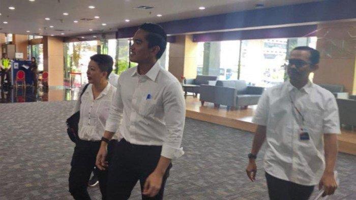  Ketua Umum Partai Solidaritas Indonesia (PSI), Kaesang Pangarep mendatangi Gedung lama Komisi Pemberantasan Korupsi (KPK), Selasa (17/9/2024). (Tribunnews.com/Ilham Rian Pratama)