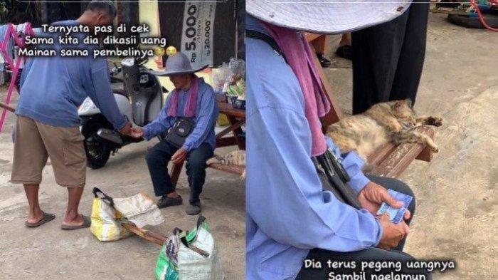 Kisah Kakek Komar Ditipu Pembeli Pakai Uang Mainan Saat Jual Gula Aren, Kini Sudah Dapat Donasi
