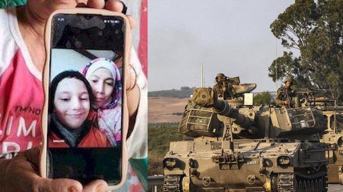 Foto Masiroh di Suriah (KIRI), Ilustrasi perang di Suriah (KANAN)