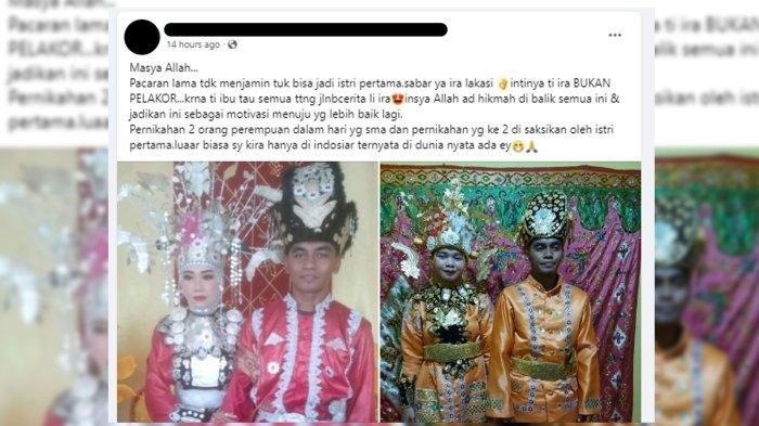 Kisah Pria Nikahi Pacar dan Selingkuhan Sekaligus di Gorontalo, Ternyata 2 Istrinya Sahabatan