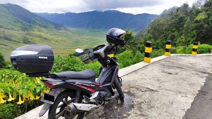 Kondisi Bromo dari Pertigaan Jemplang