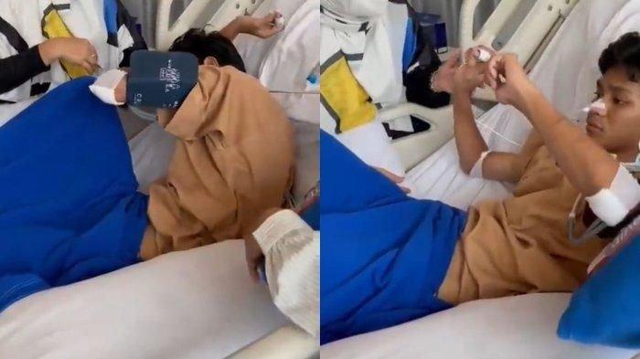 Kondisi David Ozora dirawat di rumah sakit