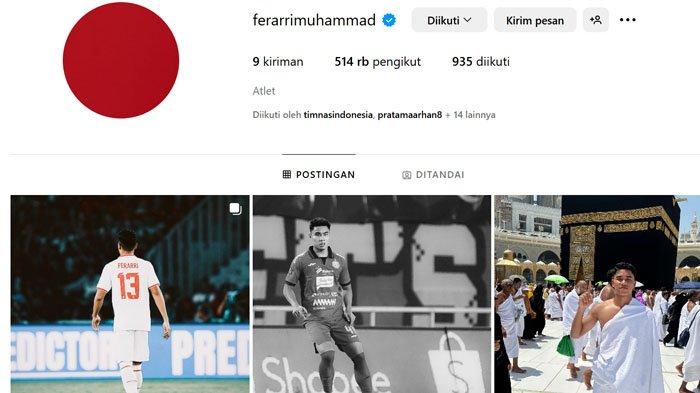 Kondisi Instagram Ferrari saat ini