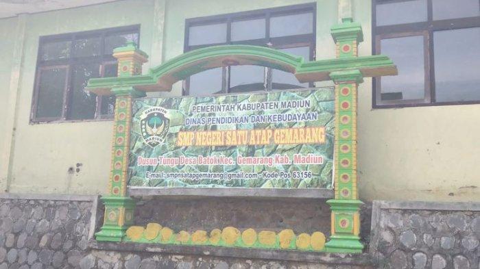 Kondisi SMPN di Madiun yang tak mendapatkan siswa (Kompas.com)