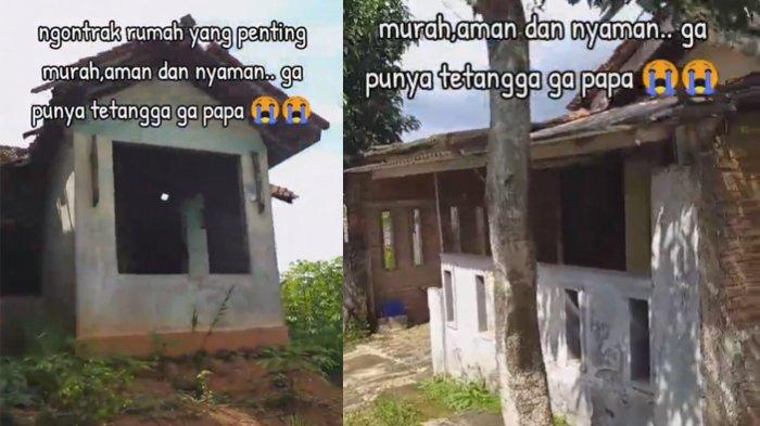 Kondisi kompleks rumah di kawasan Bandung sebuah keluarga tinggal tanpa tetangga 2