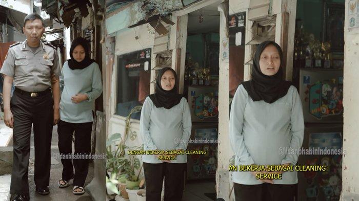 Kondisi rumah Aipda Rully di gang kecil jauh dari mewah