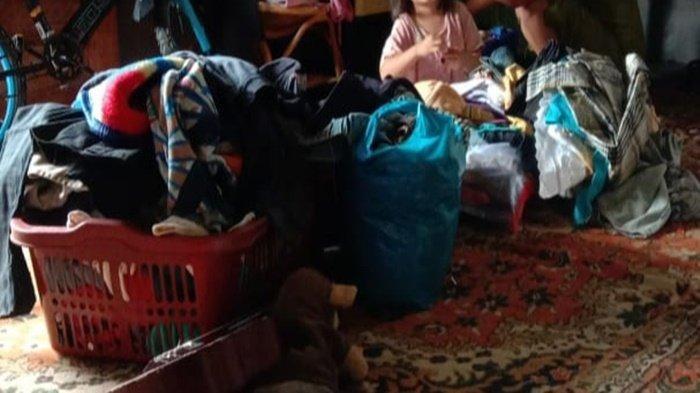 Kondisi rumah Zulkarnain di Muratara kolektor barang antik pasca rumahnya kemalingan