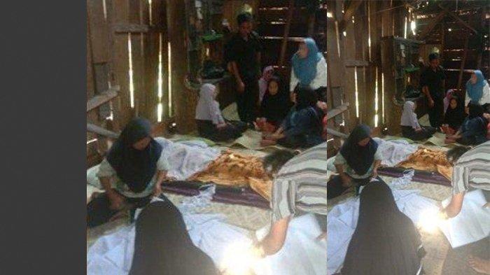 Kondisi rumah nenek Rohaya dan Slamet saksi bisu rumah tangga mereka