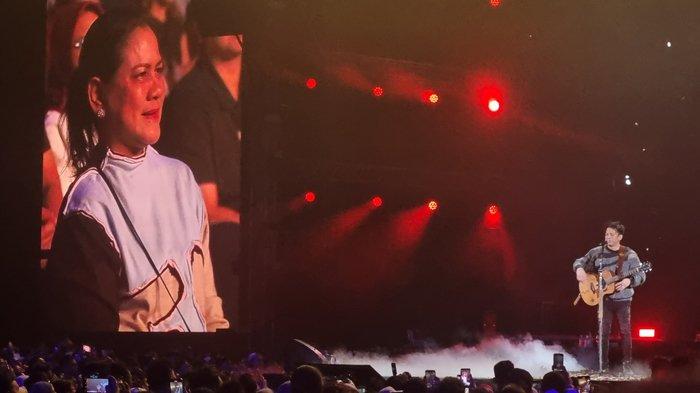 Konser Noah disaksikan Iriana dan Presiden Jokowi