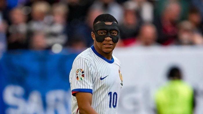 Kylian Mbappe, striker Perancis di Euro 2024.