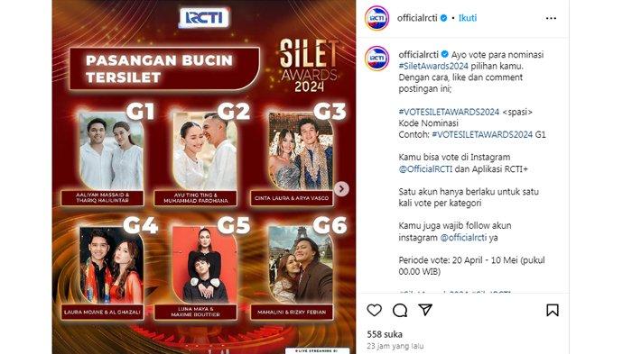 Lettu Fardhana Masuk Nominasi Awards Bareng Ayu Ting Ting