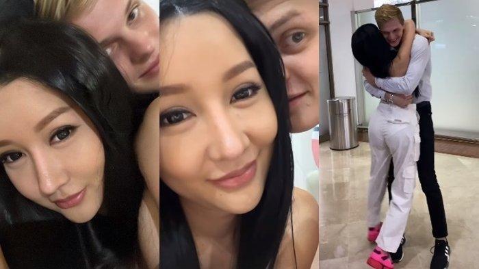 Lucinta Luna dan Alan, pria bule yang bakal menikahinya. (Instagram/@lucintaluna_manjalita)