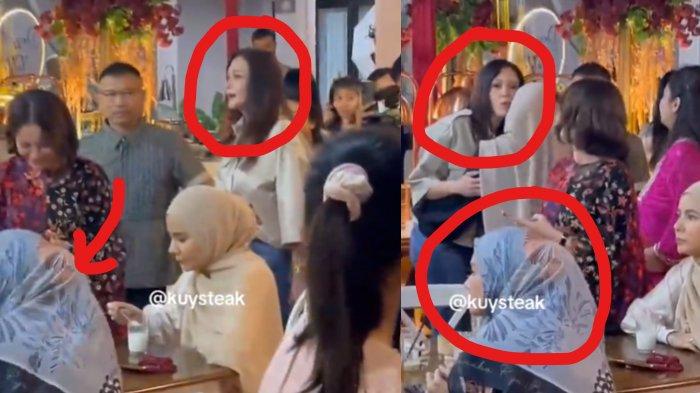 Maia Estianty dan Mulan Jameela hampir berpapasan di acara ultah Anang Hermansyah 1