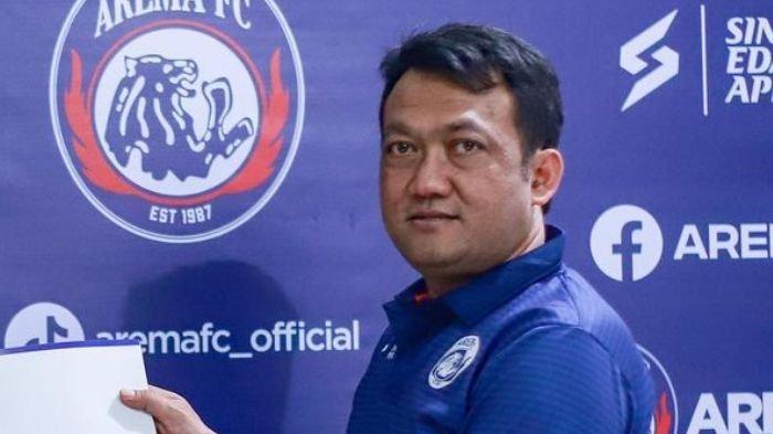 Manajer Tim Arema FC, Wiebie Dwi Andriyas.