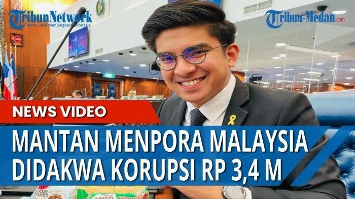 Mantan Menteri Pemuda dan Olahraga Malaysia, Syed Saddiq, didakwa melakukan korupsi dari eks partainya, Pribumi Bersatu Malaysia. (Istimewa)