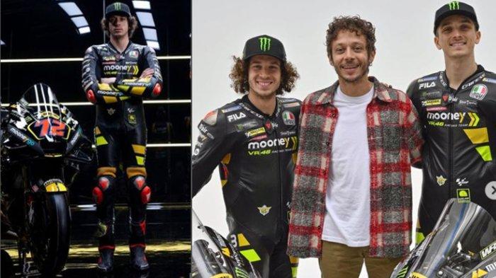 Marco Bezzecchi dan timnya Mooney VR46 milik Valentino Rossi