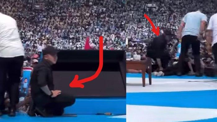 Mayor Teddy ajudan Prabowo berjaga saat kampanye