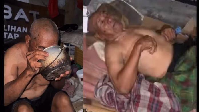 Mbah Murni hidup sebatang kara dari hasil jual mainan makan nasi basi