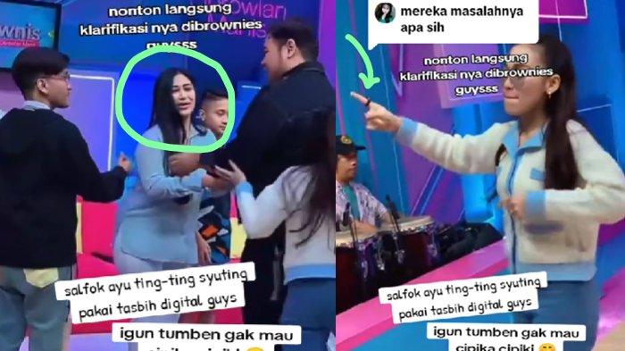Momen Host Brownis salaman dengan Icha Annisa 1
