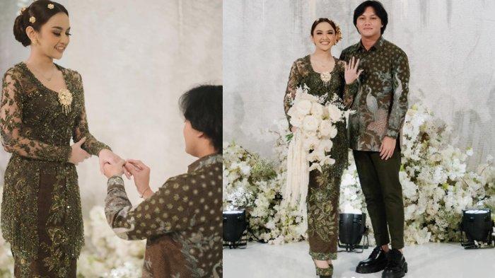 Momen pertunangan Mahalini dan Rizky Febian Minggu 7 Mei 2023