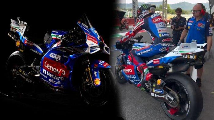 Tim pabrikan Ducati, Ducati Lenovo akan mengenakan livery khusus Azzurri. Francesco Bagnaia dan Enea Bastianini akan menjadi tim Azzurri dengan membalap di balapan utama malam ini dengan 'jersey' dan motor biru