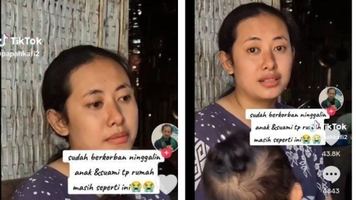 Nasib TKW Uang Ditelep Suami Buat Judi dan Wanita, Nelangsa Pulang Dinding Rumah Masih dari Bambu