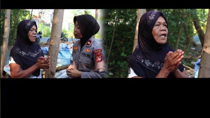 Ngatinah nenek dihajar karena kelaparan mencuri makanan