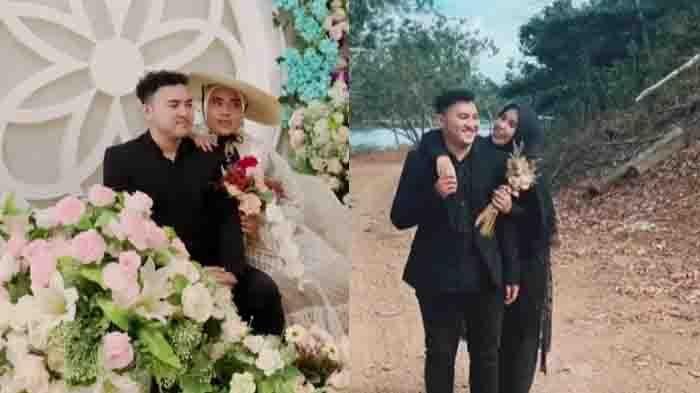 Nizam dan Riesty kisah cinta murid menikahi guru viral