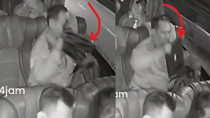 Pelaku menukar laptop dengan benda yang dibungkus kresek