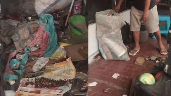 Pemilik Kontrakan Syok Lihat Kondisi Rumah yang Ditinggal Kabur Penyewa, Penuh Sampah hingga 3 Truk
