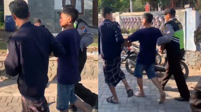 Pemuda Pasuaran ngamuk diamankan polisi