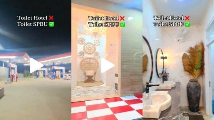 Penampakan Toilet Umum SPBU Mewah dan Harum Bak Hotel Berbintang, Habiskan Biaya Ratusan Juta