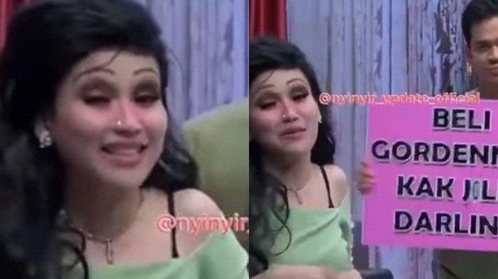 Penampilan Ayu Ting Ting saat memparodikan kak Jill Gorden, kata warganet mirip
